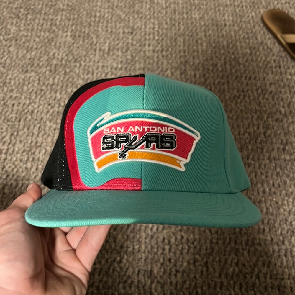 Throwback San Antonio Spurs Mitchell and Ness Hat